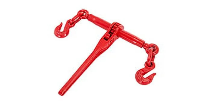 BENTISM Chain Binder Ratchet Load Binder 5/16in-3/8in, 6600lbs for Tie Down, 2pcs