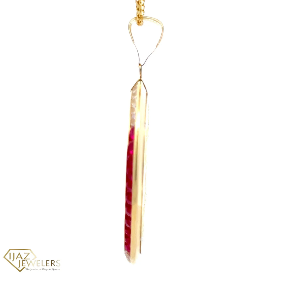 Stylish 10K Gold Centenario Replica Charm