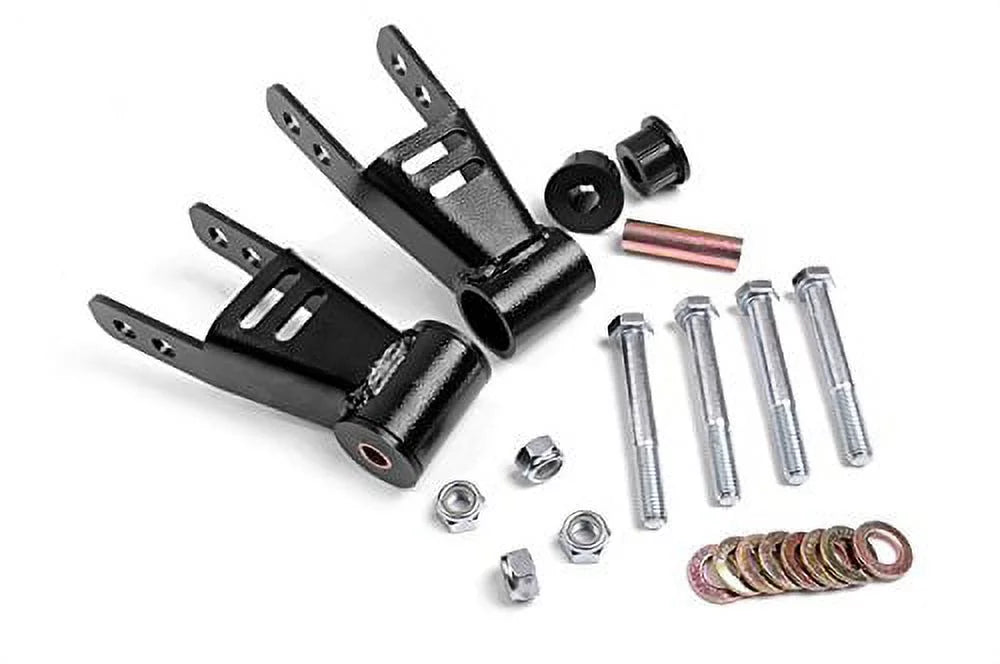 Rough Country 2" Adjustable Lift Shackles (fits) 1984-2001 Jeep Cherokee XJ | 1077