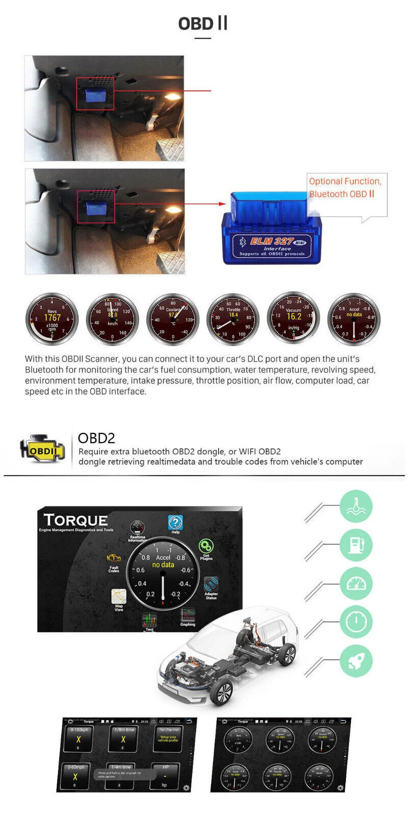 9" 1280*720 IPS For Mazda 6 2004-2015 Android 12.0 2+32GB Car Radio Stereo Player GPS Navi WiFi CarPlay - Exclusive Design