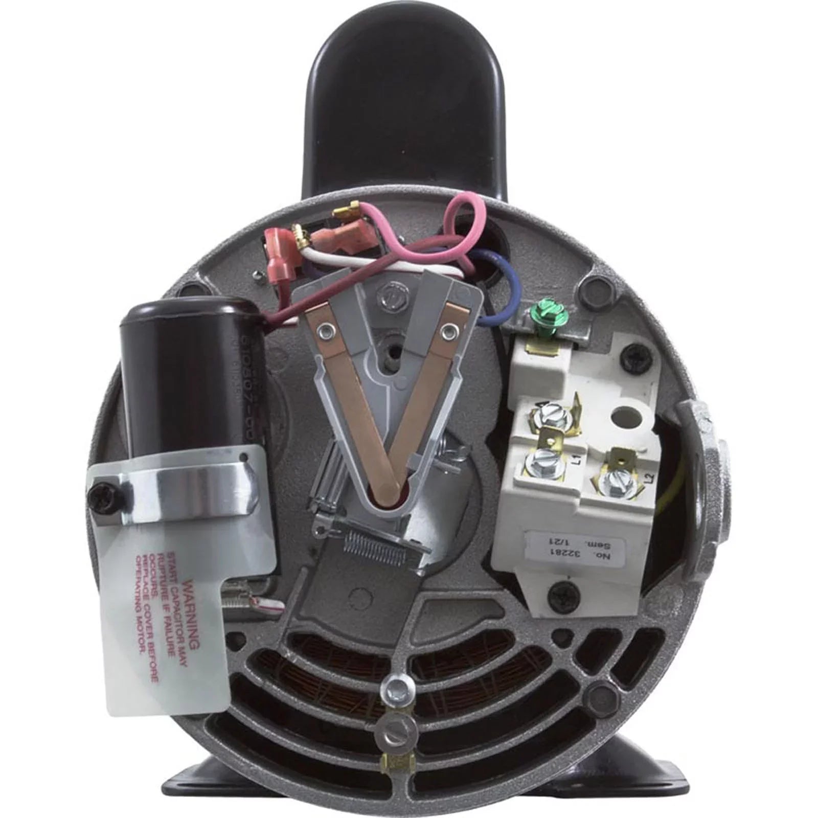 Century A.O. Smith 56Y Thru-Bolt 4.0 or 0.50 Waterway Replacement Pump Motor, 12.0/4.4A 230V B2235 - Exclusive Design