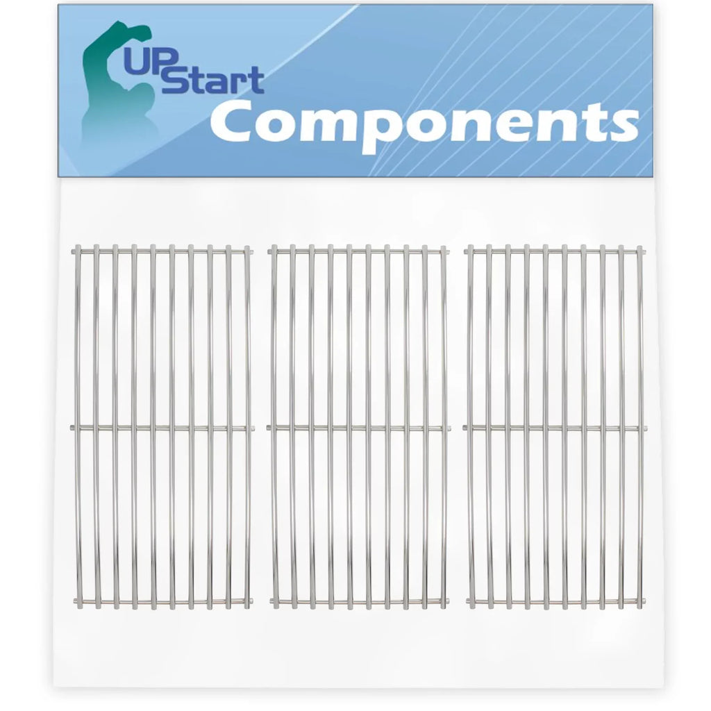 3-Pack BBQ Grill Cooking Grates Replacement Parts for Charmglow 810-8410-F - Compatible Barbeque Grid 17 3/4" - Exclusive Design