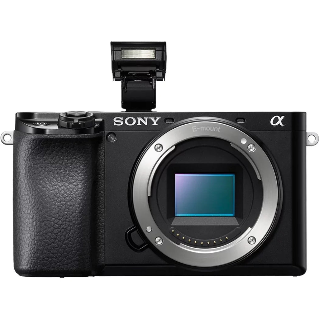Sony Alpha ï¿½ï¿½6100 24.2 Megapixel Mirrorless Camera Body Only, Black