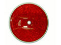 Cortina 13-099-32 3-3/8" Dia. Reflector - Center Hole Mount - Red (180 Pack) - Exclusive Design