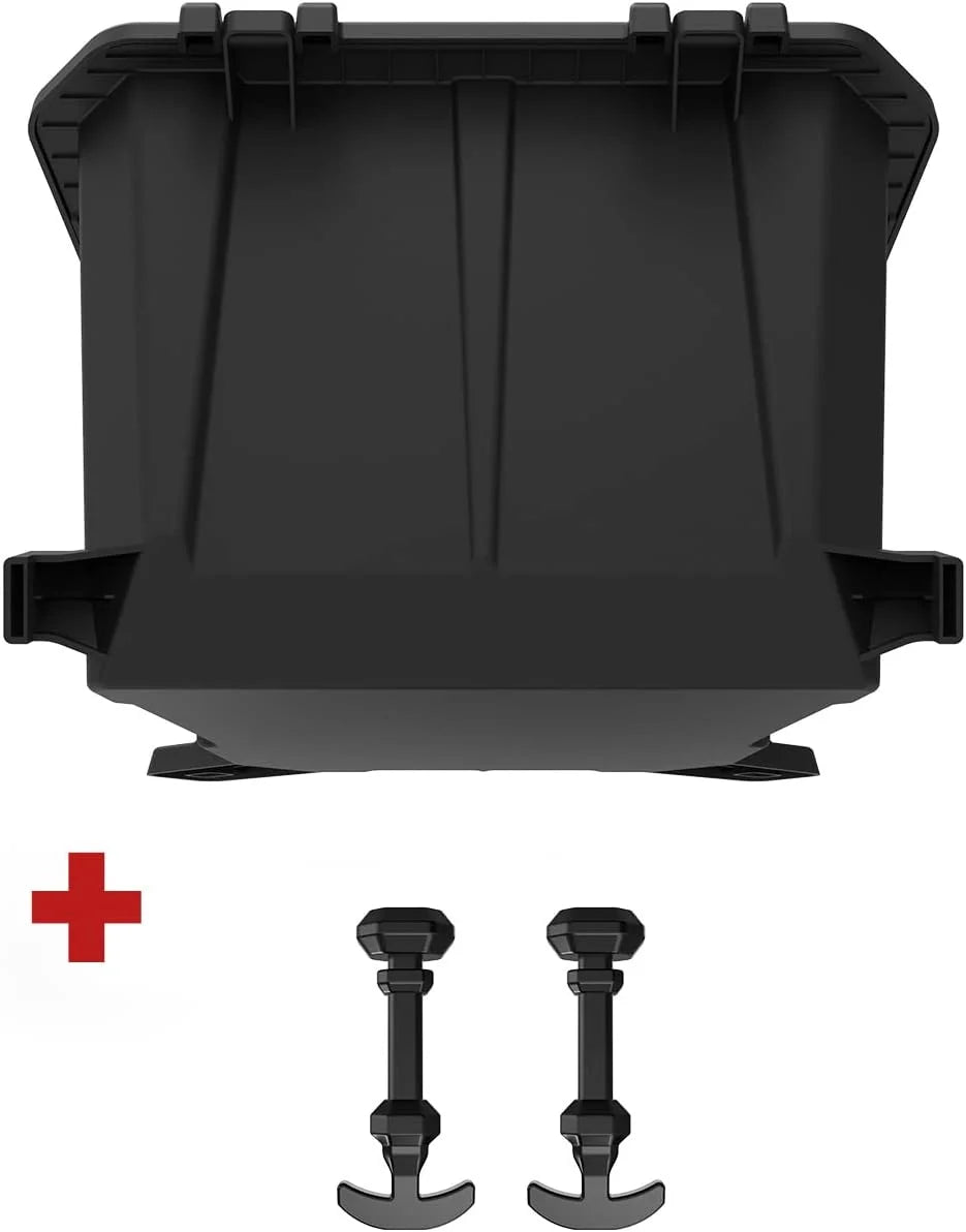A & UTV PRO Rear Storage Cargo Box with Rubber Latch for Polaris RZR - Exclusive Design