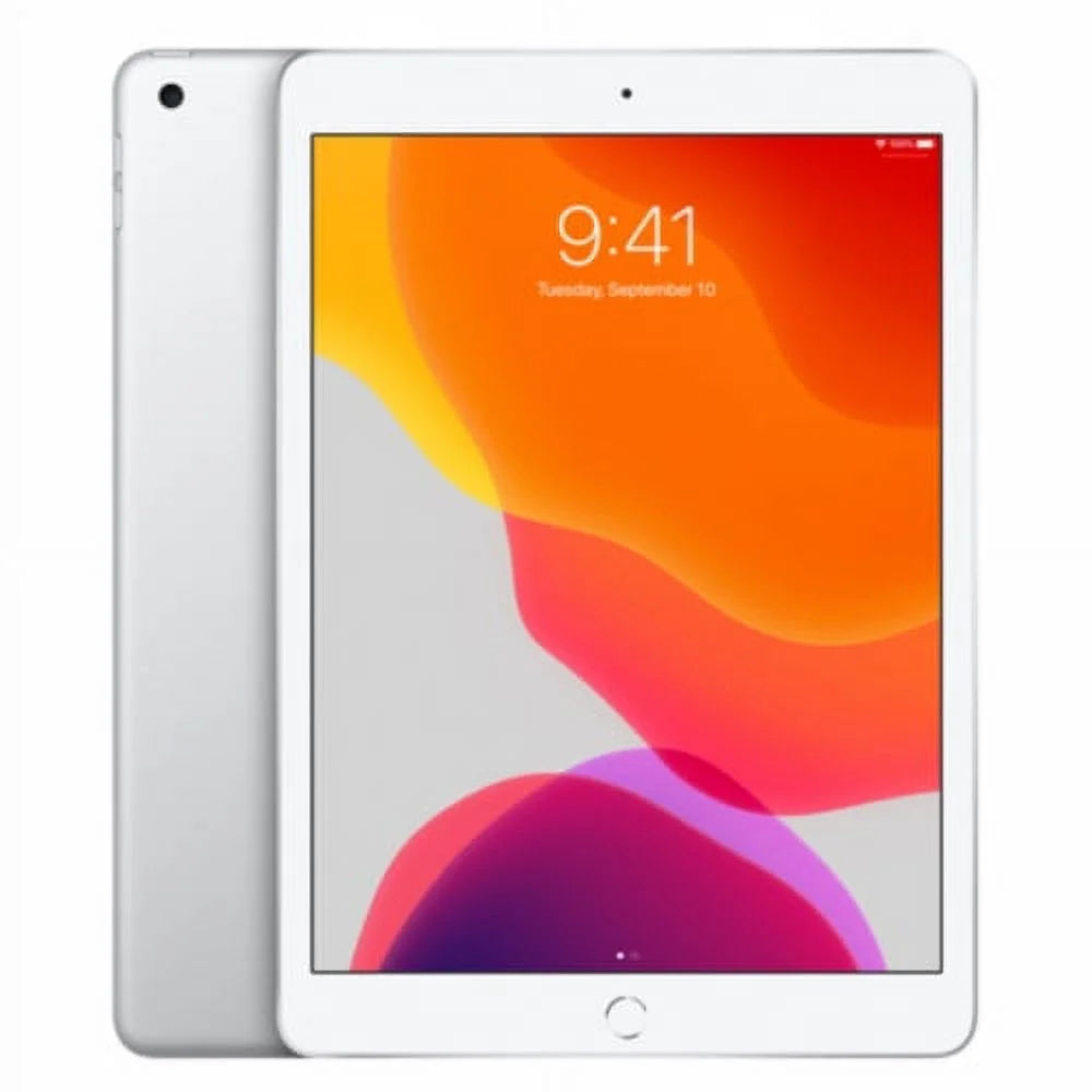 Stylish Restored Apple iPad 7th Gen 32GB Wi-Fi, 10.2" - Silver (Refurbished)