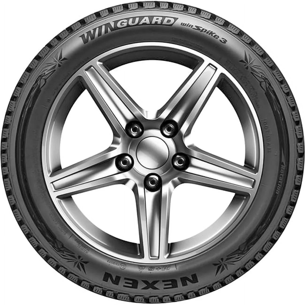 Set of 4 (FOUR) Tires Nexen Winguard Winspike 3 235/65R18 106T Snow Winter Fits: 2017-19 Cadillac XT5 Luxury, 2014-17 INFINITI QX60 Hybrid