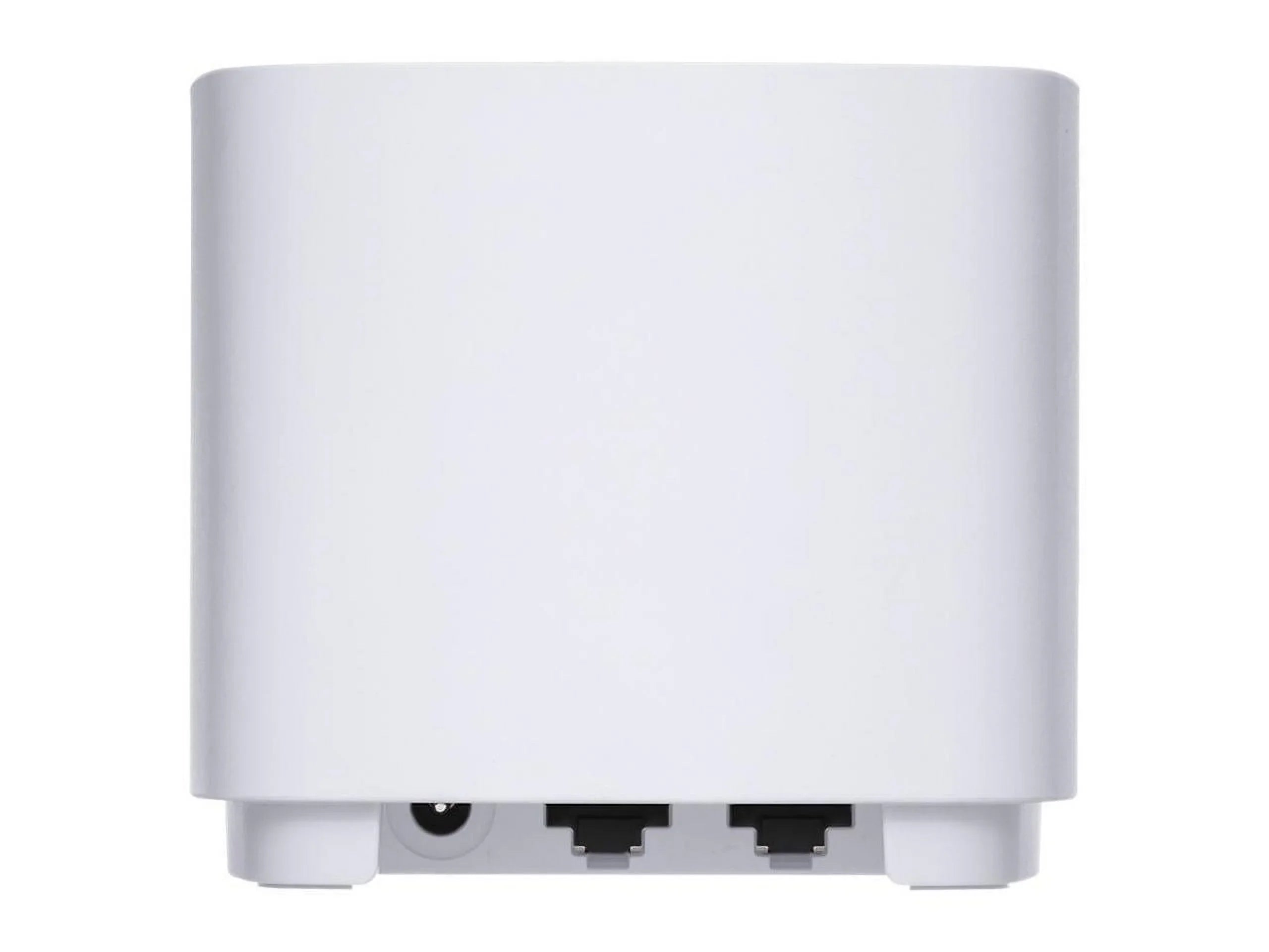 Stylish ZenWiFi AX1800 Dual-Band Mesh WiFi 6 System (XD4) - 3 Pack White, coverage up to 4,800 sq.ft & 25+ devices, 1800Mbps, AiMesh, Lifetime Free Internet Security, Parental Control, Easy Setup
