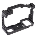 Cage Aluminum Alloy Video Cage Replacement for Sony A7M3 A7R3 A9 Mirrorless with Cold Shoe Mount 14 Inch & 38 Inch Screw Holes