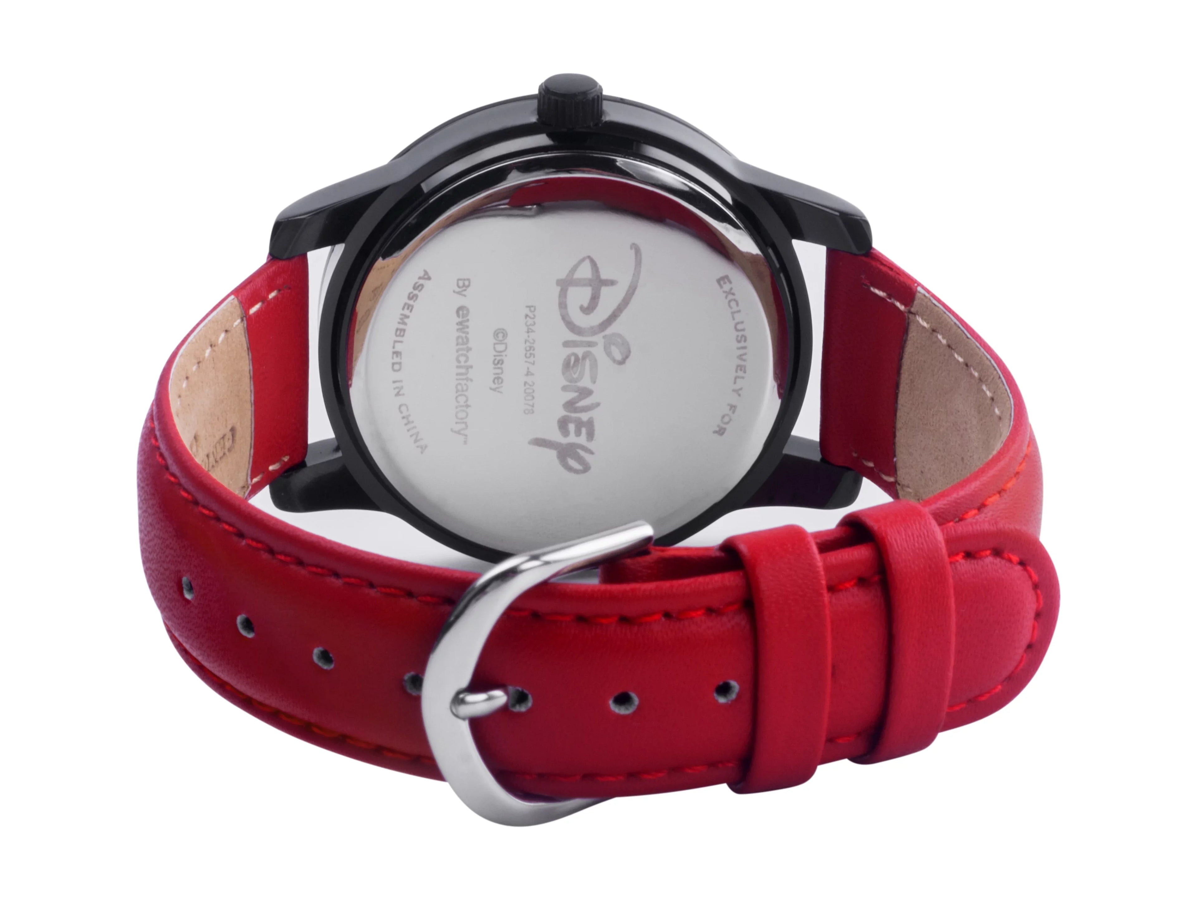 Stylish Disney Villains Cruella De Vil Women's Black Alloy Watch, 1-Pack