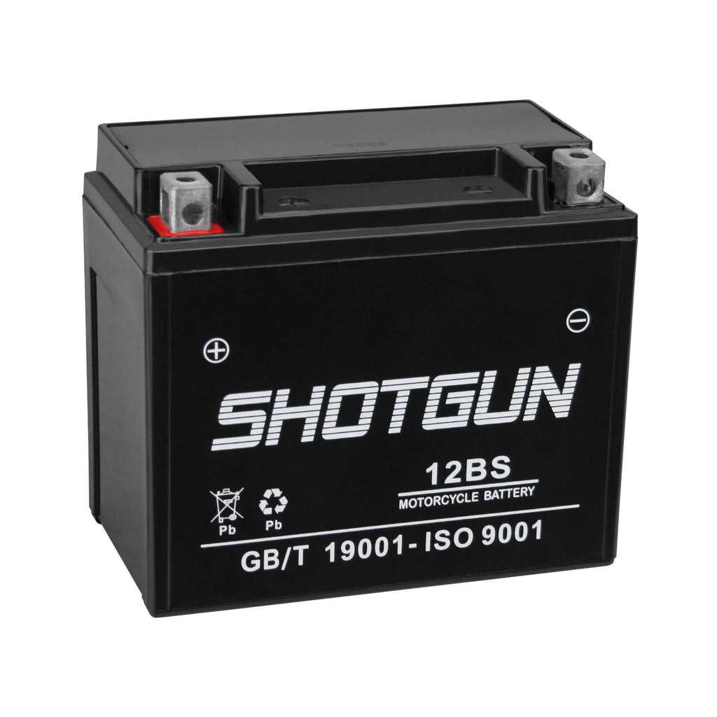 Shotgun YTX12-BS Motorsports Battery Compatible with Suzuki GSX-R1000 - Exclusive Design