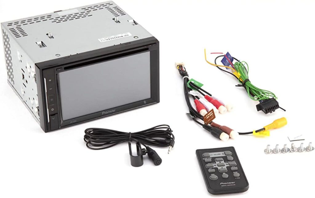 Pioneer AVH-241EX DVD Receiver with License Plate Backup Camera - Exclusive Design
