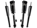 Front and Rear Strut Coil Spring and Shock Absorber Assembly Kit - 4 Piece - Compatible with 2006 - 2010 Dodge Charger without Sport Suspension (Excludes Police Package) 2007 2008 2009