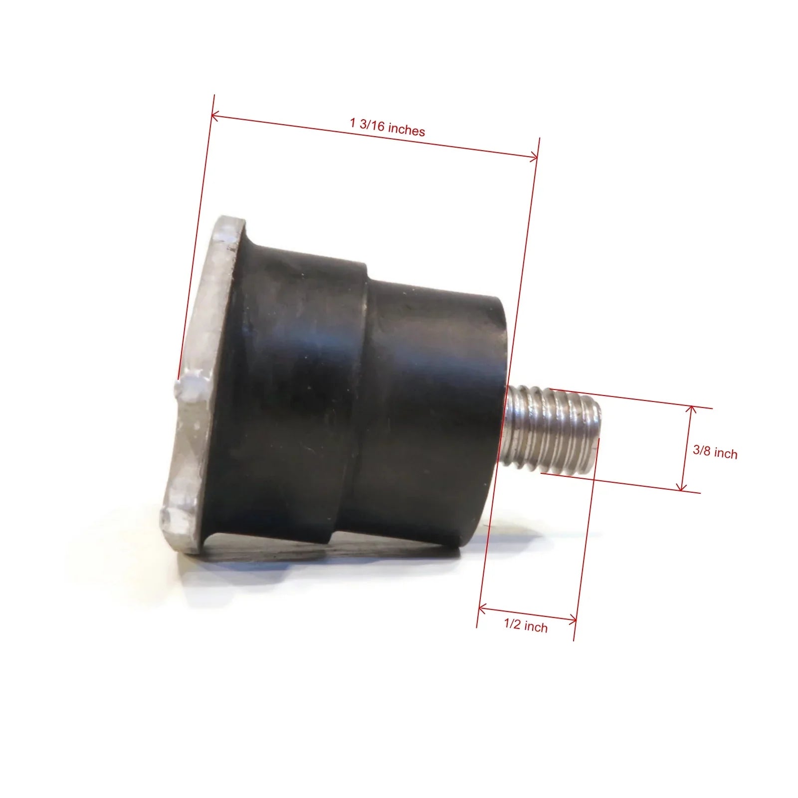 The ROP Shop | Rubber Upper Motor Mount For 1982 Johnson 35 J35RLCND, J35TELCNB Outboard
