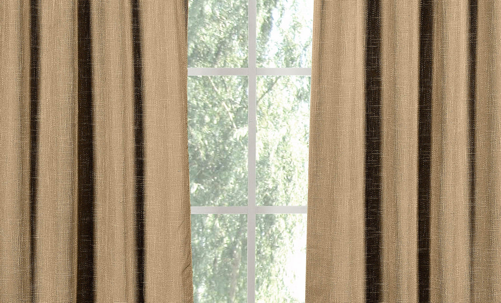 Rebecca Pole Top Window Curtain Set - Exclusive Design
