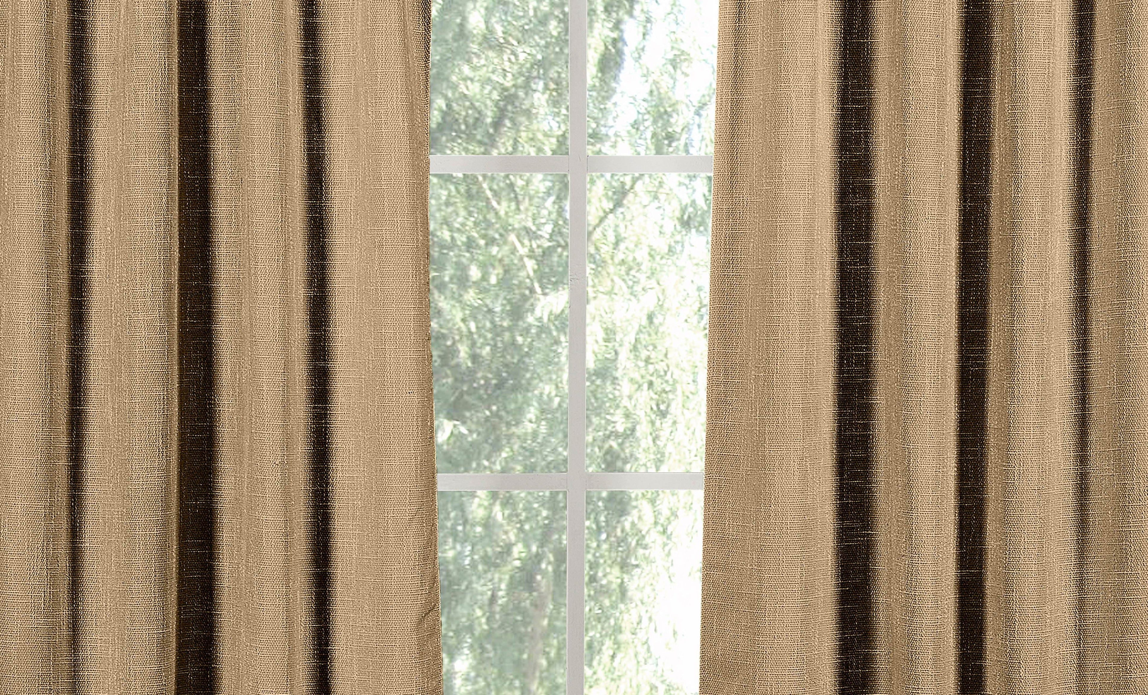Rebecca Pole Top Window Curtain Set - Exclusive Design