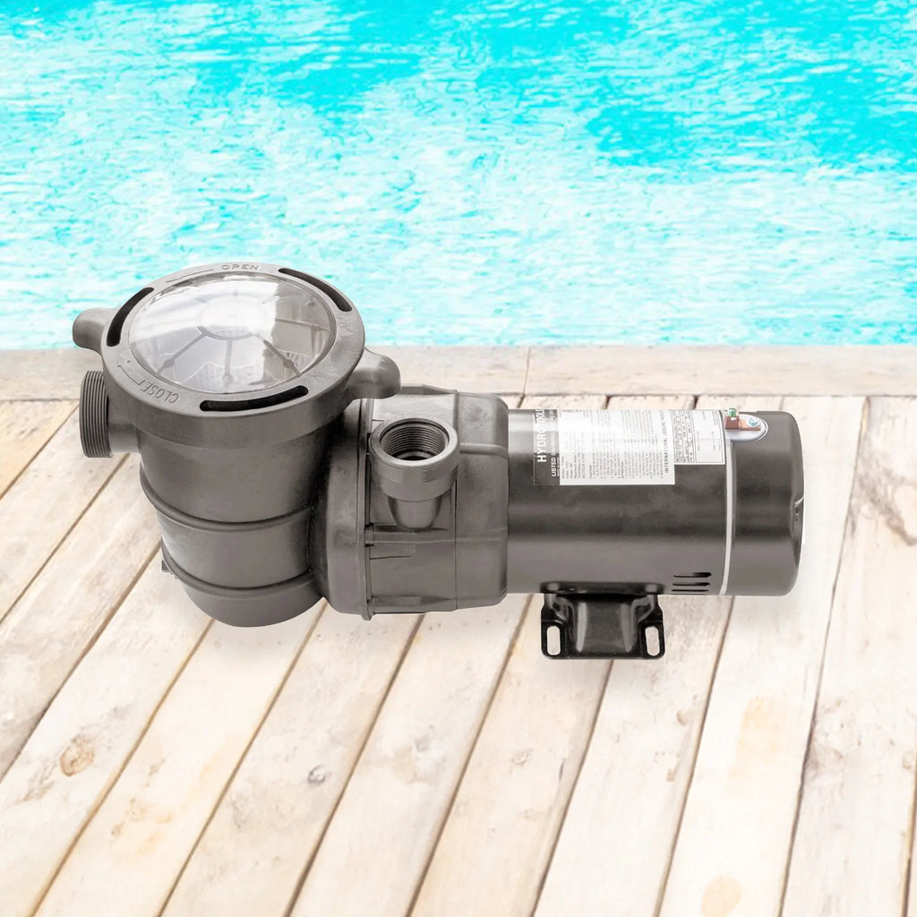 Stylish Swimline HydroTools Hydro Flo 0.75 Vertical Discharge Swimming Pool Pump