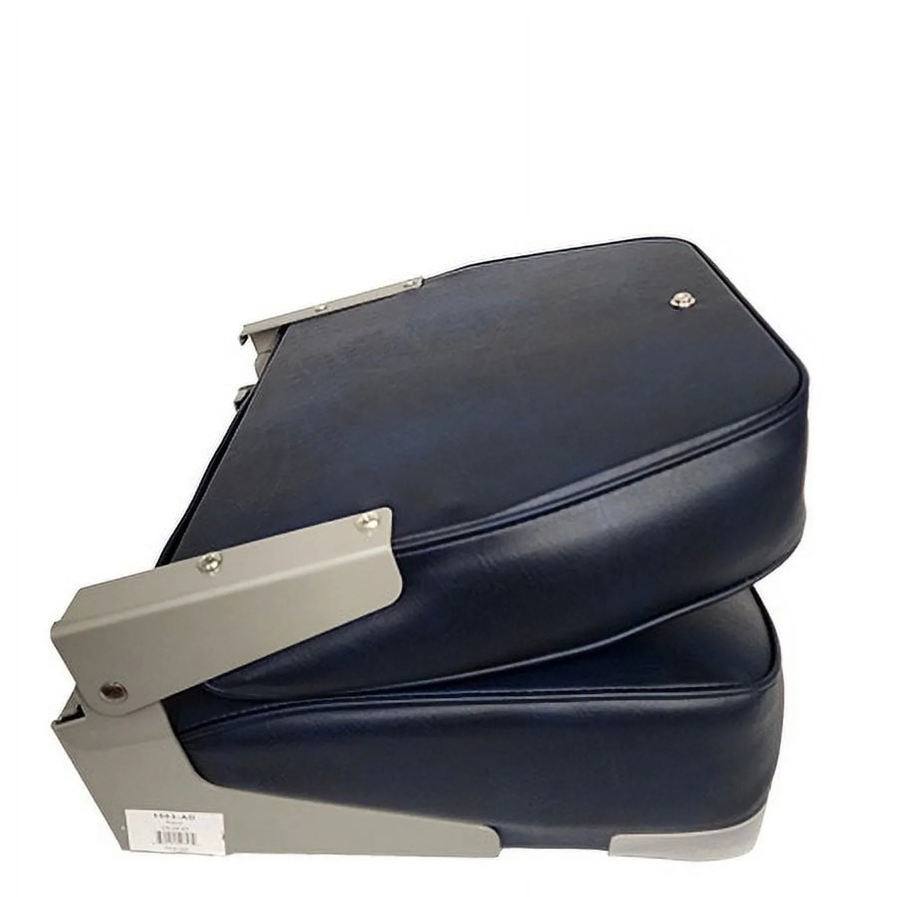 Stylish Boat Seat Low Back Fold Down Marine Boating Bass Fishing Pontoon 1003-AD NAVY