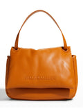 SIMON MILLER Women's Beige Solid Faux Leather Single Strap Shoulder Bag - Exclusive Design