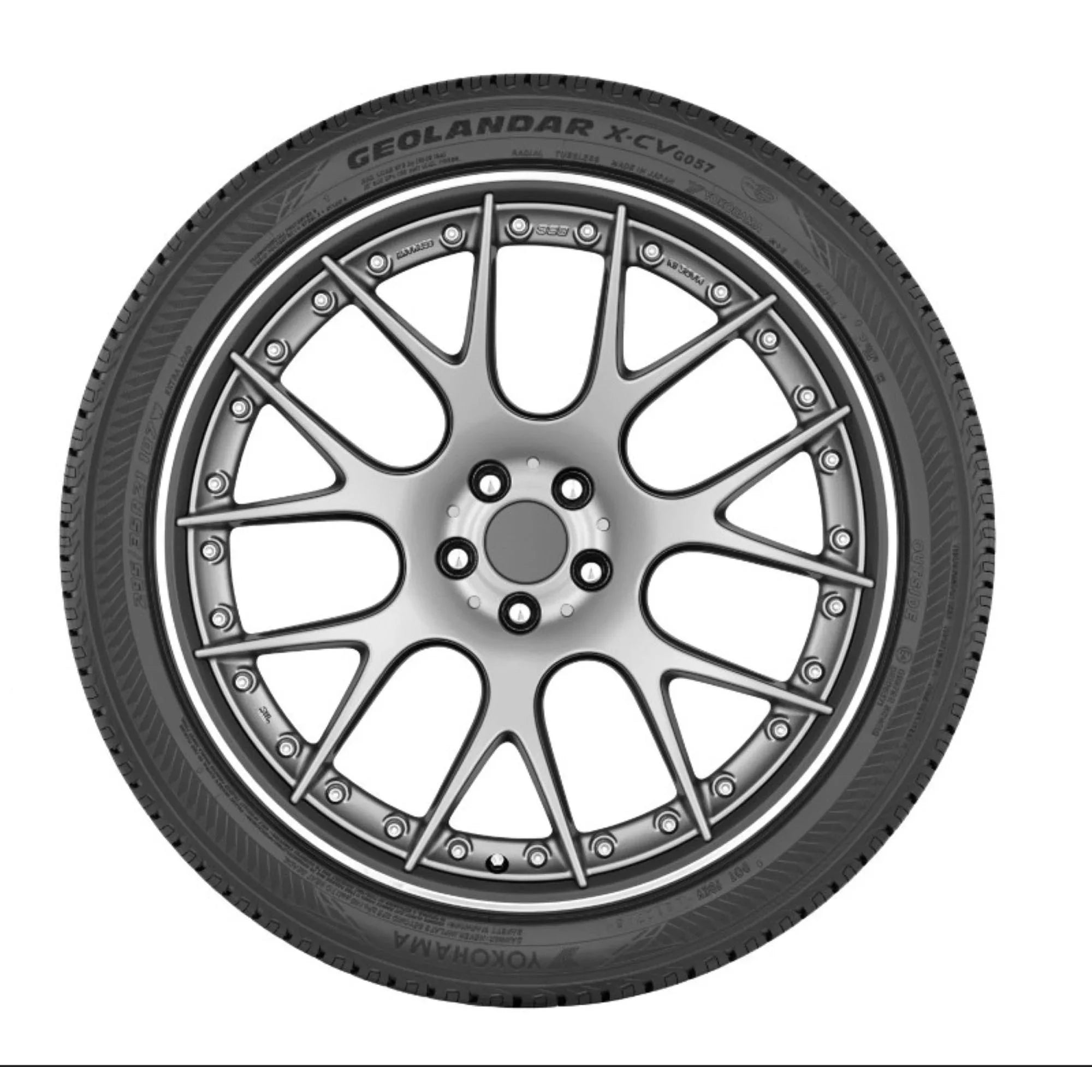 Stylish Yokohama Geolandar X-CV All Season 255/55R20 110W XL SUV/Crossover Tire