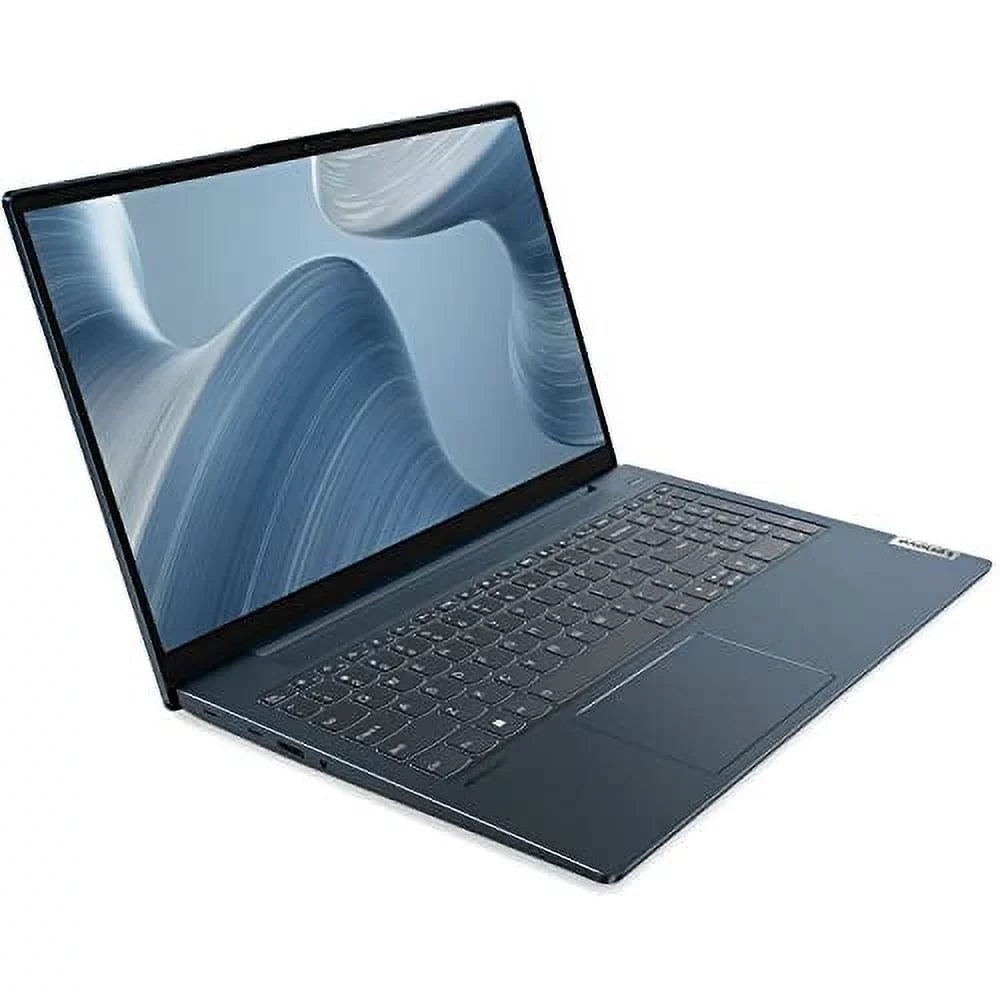 Stylish 2022 IdeaPad 5i Laptop 15.6'' FHD IPS Touchscreen 12th i7-1255U 10- Iris Xe Graphics 12GB DDR4 512GB SSD WiFi 6 Windows 11 Home w/ RATZK 32GB USB, Stone Blue (82SF0009US)