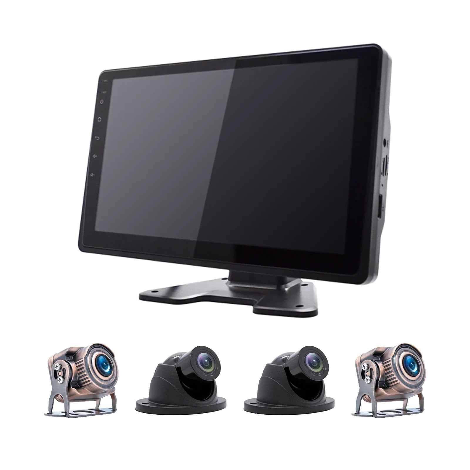 10.1"Monitor DVR Driving Video Recorder Touch Screen GPS for RV Truck Bus Camera
