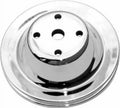 Stylish Racing Power Company R9604 Chrome Lwp Pulley For Small Block Chevy
