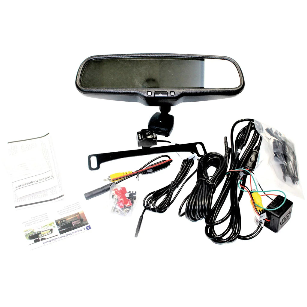BOYO Vision VTC1743M 4.3" Rearview Mirror Monitor and IR Camera Kit