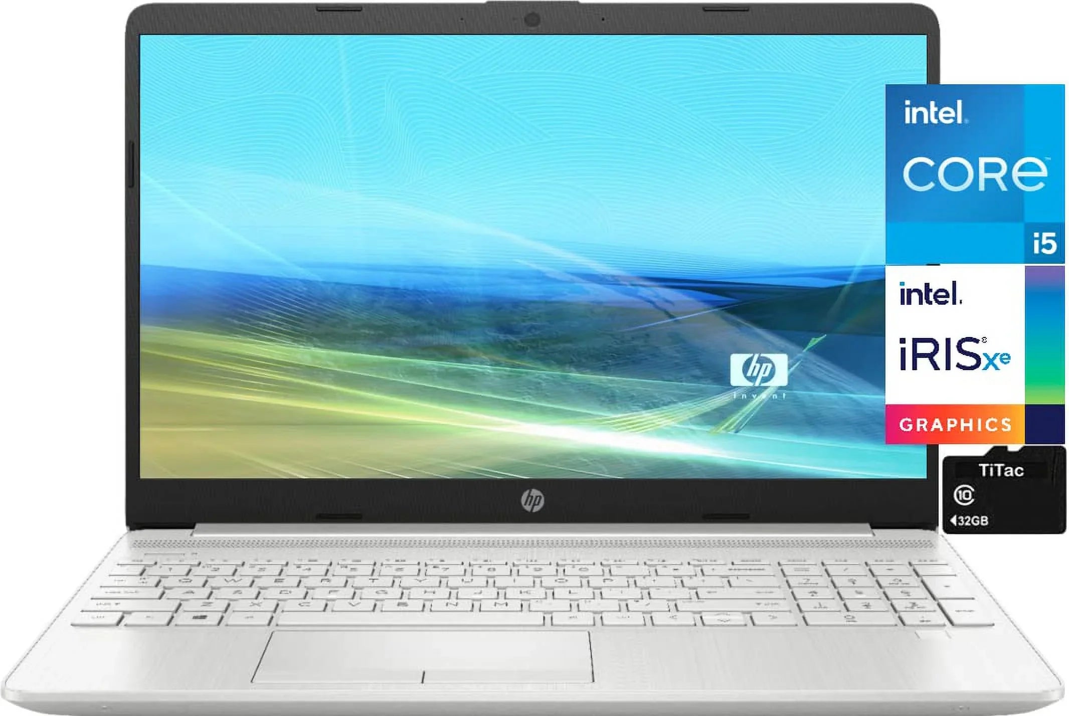 2021 15.6 Inch Full HD 1080P Business Laptop, 11th Gen Quad- i5-1135G7, 8GB DDR4 RAM,Iris Xe Graphics,USB-C, HDMI, Wi-Fi, Fingerprint Reader, Win10 S + TiTac Card Silver RAM | SSD 15 i5