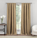 Rebecca Pole Top Window Curtain Set - Exclusive Design