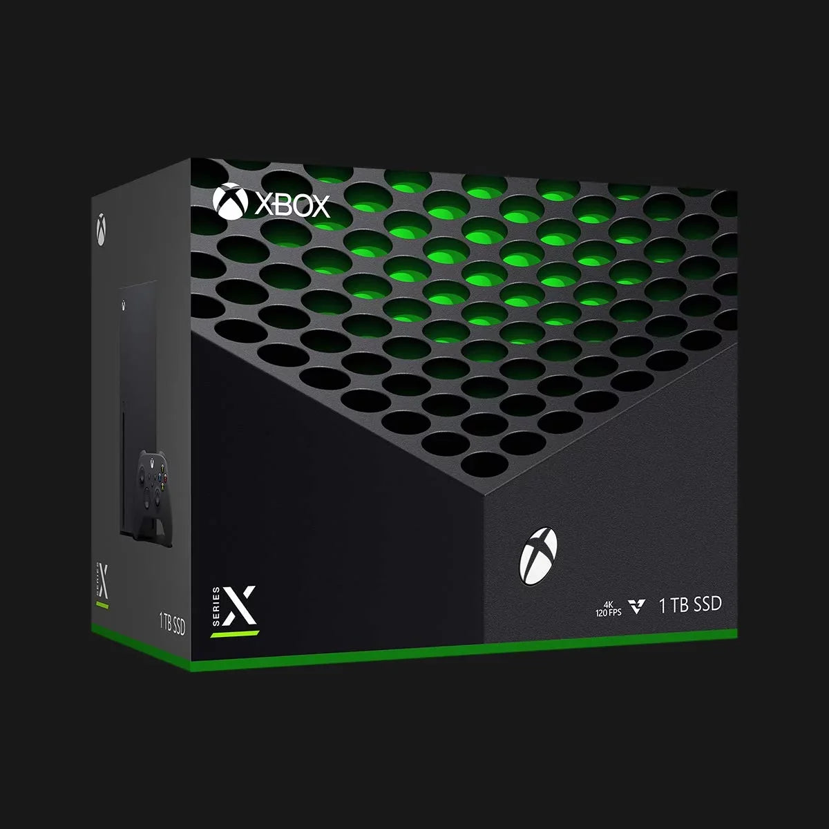 Xbox Series X Deluxe Bundle - 1TB SSD Flagship Black Xbox X Console and Wireless Controller with Five Games - Exclusive Design