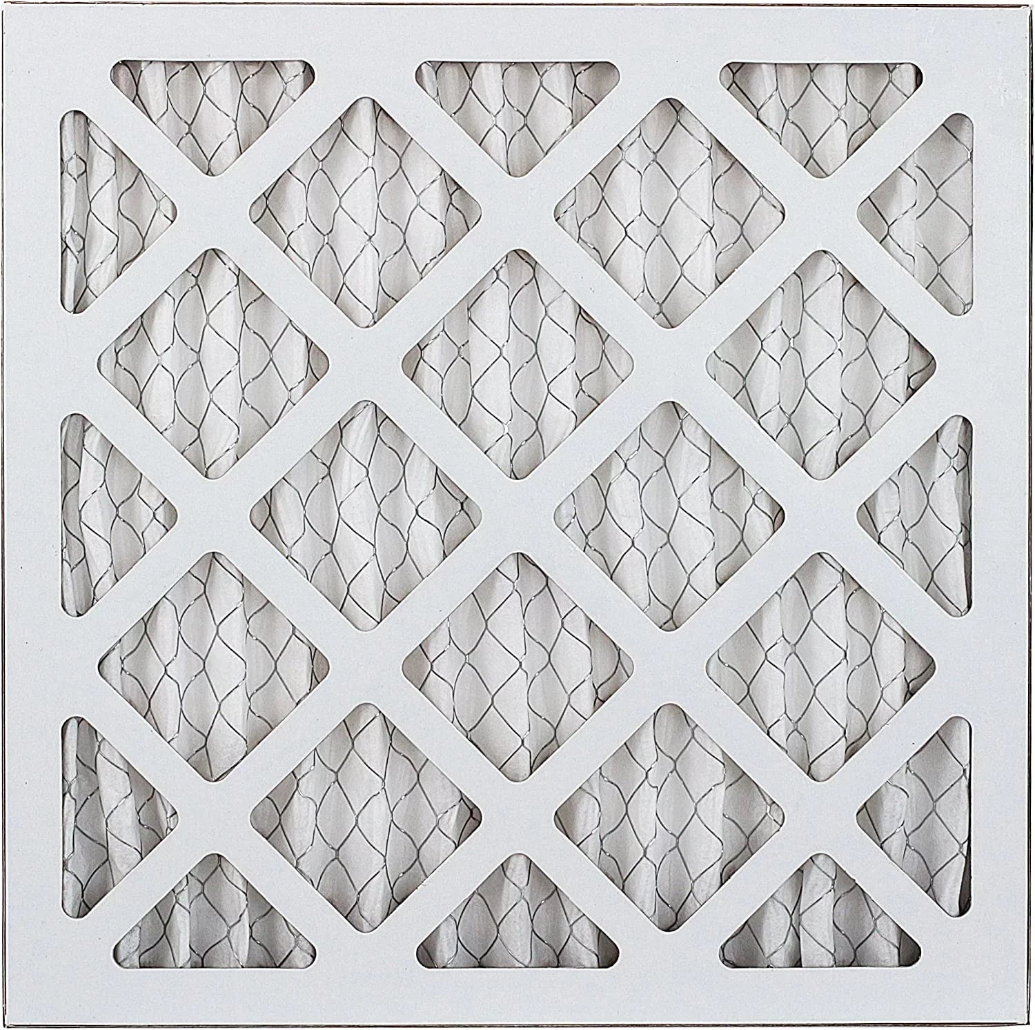 Filterbuy 23.5x23.5x1 MERV 8 Pleated HVAC AC Furnace Air Filters (5-Pack) - Exclusive Design