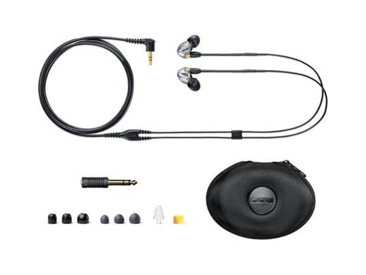 Shure SE425 Pro In-Ear Sound Isolating Dual Driver Earphones - Clear