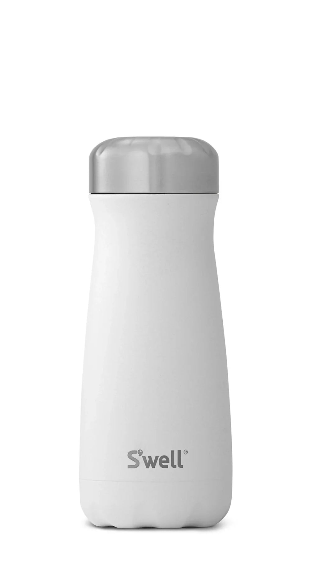 Stylish S'well Vacuum Insulated Stainless Steel Traveler Travel Mug, Moonstone, 16 oz