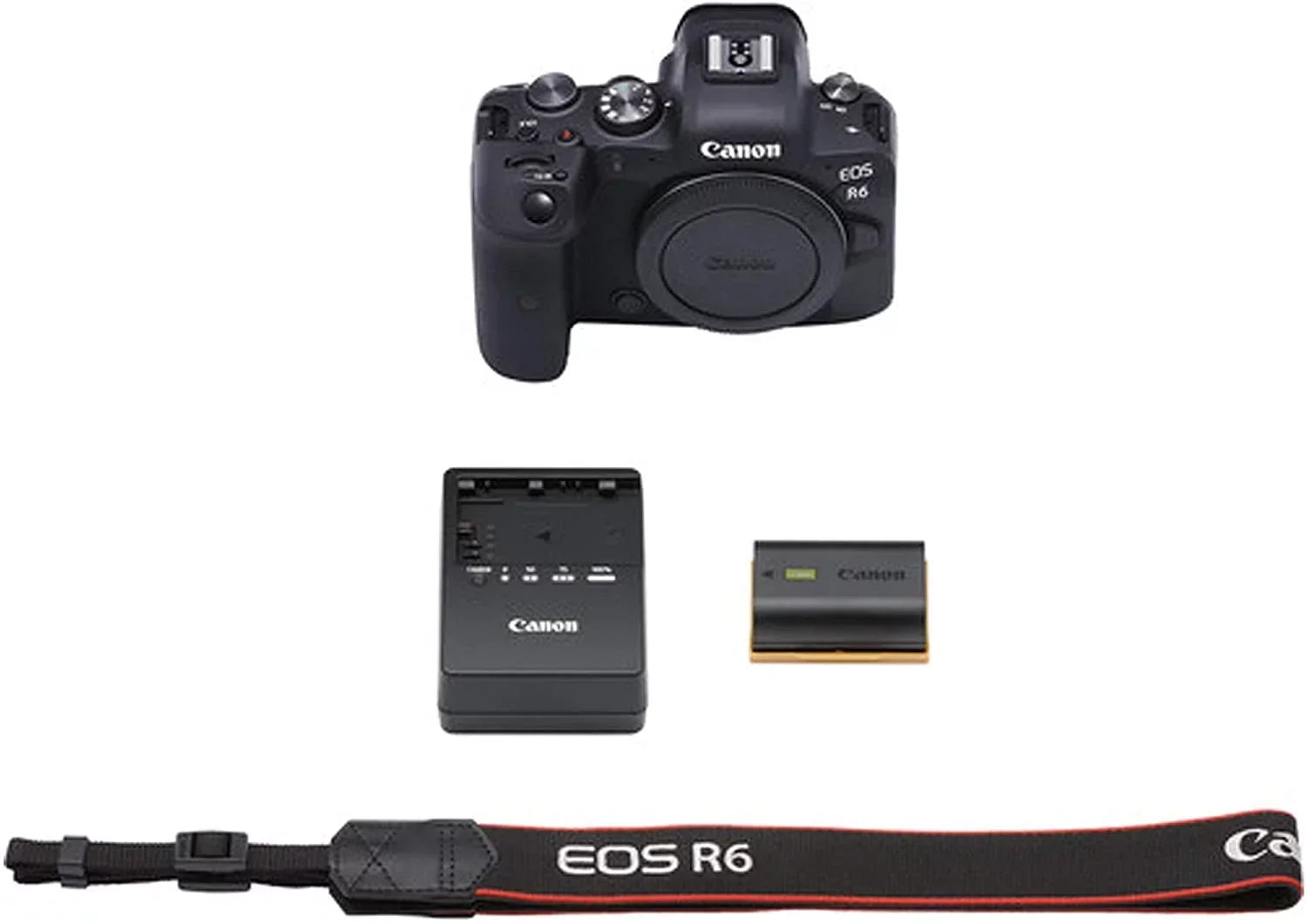 Canon EOS R6 Mirrorless Digital Camera with RF 24-105mm f/4-7.1 STM Lens + 75-300mm F/4-5.6 III Lens + 50mm f/1.8 STM Lens + 128GB Memory + Case + Tripod + Filters 43pc Bundle - Exclusive Design