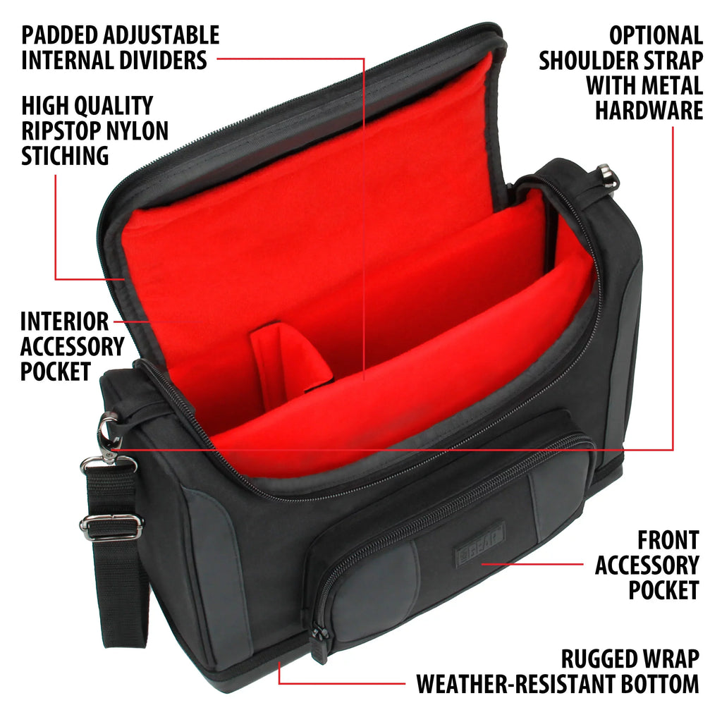 Stylish USA GEAR Travelling Bag for DND Dungeon & Dragons Character Sheets , Maps & Dungeon Master Books