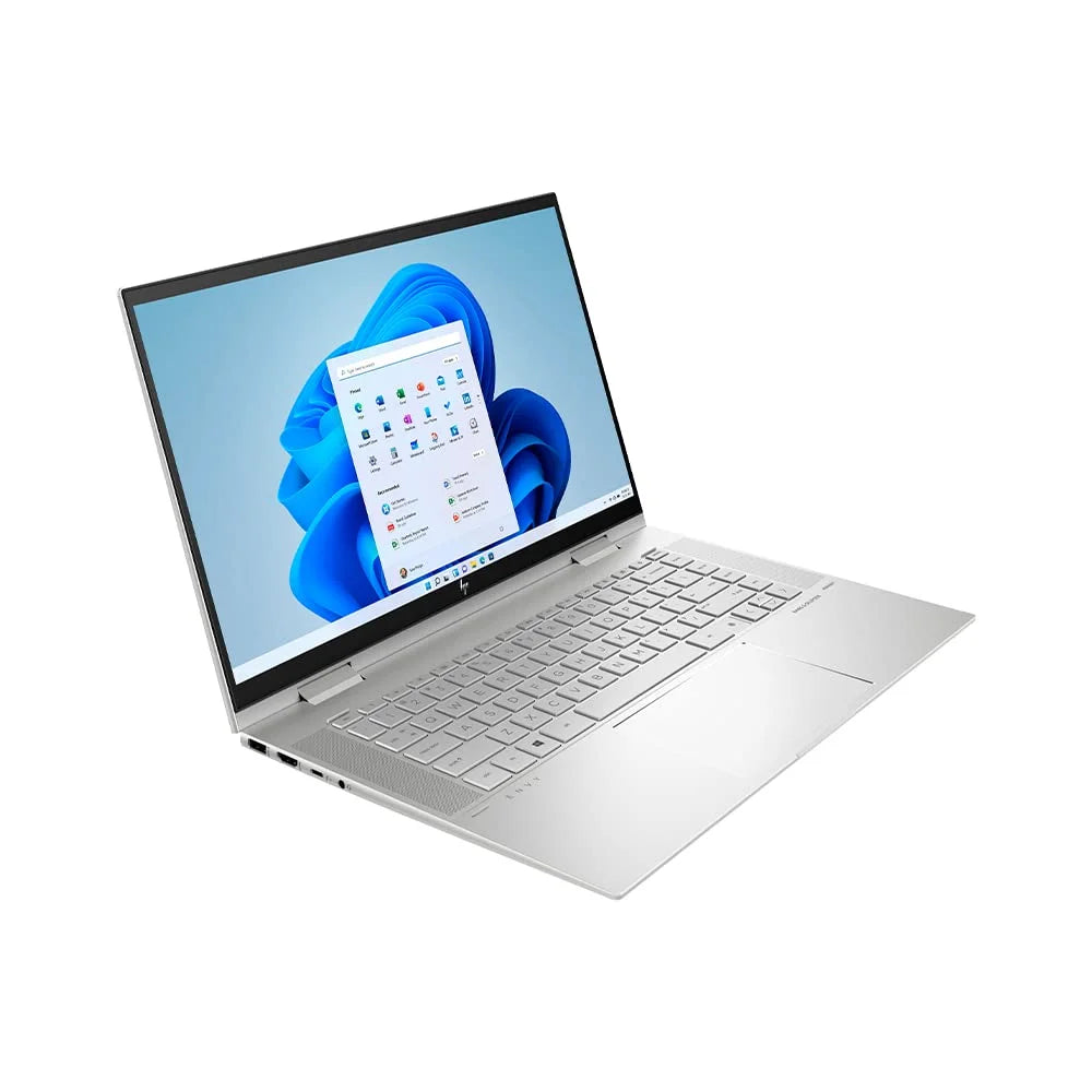 2021 Envy 2-in-1 15.6" FHD Touchscreen Laptop Computer, 11th Gen i7-1195G7, 16GB RAM, 512GB PCIe SSD, Backlit Keyboard, Iris Xe Graphics, HD Webcam, Win 11, Silver, 32GB USB Card - Exclusive Design