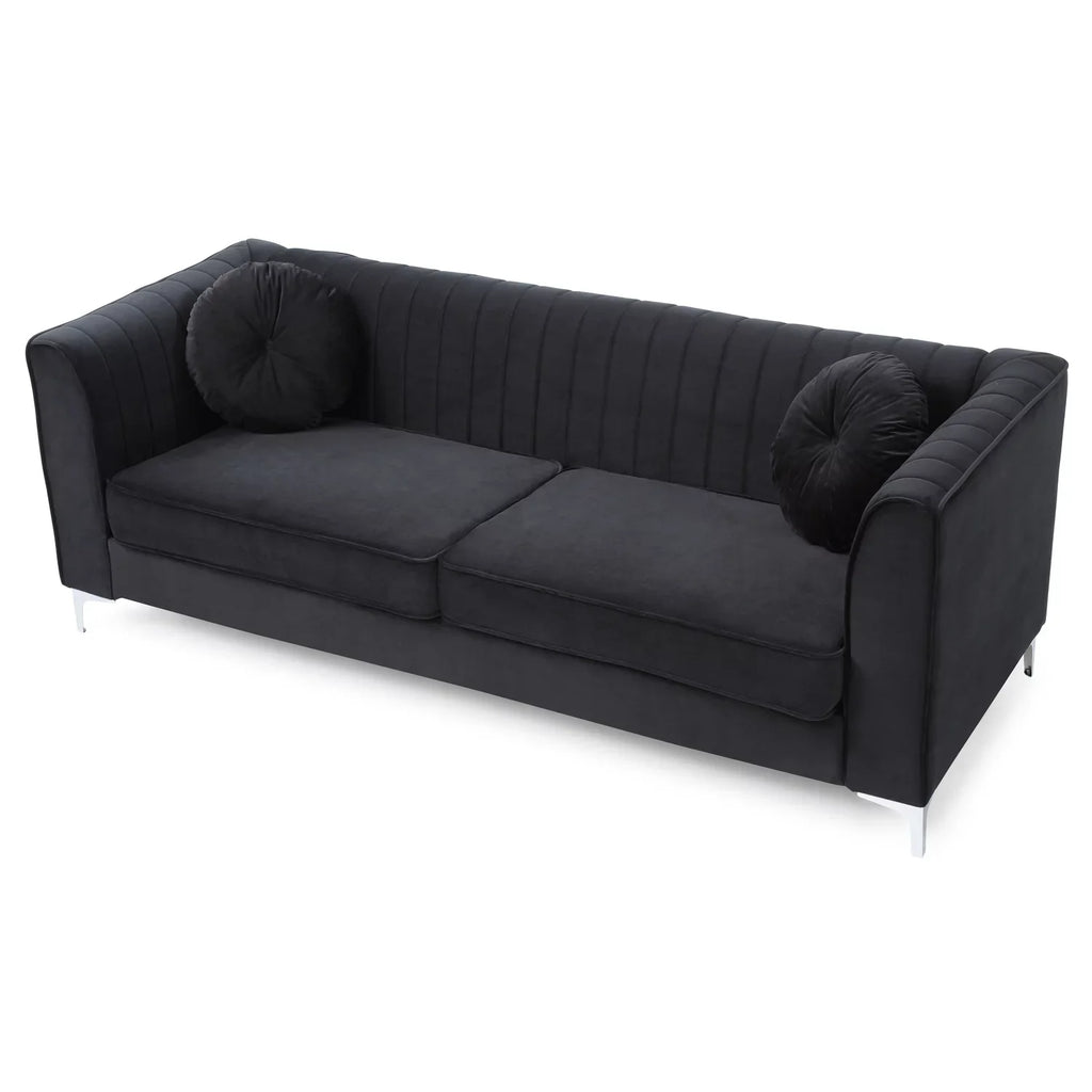 Stylish Homestock Southwestern Style G793A-S Sofa ( 2 Boxes ) , Black