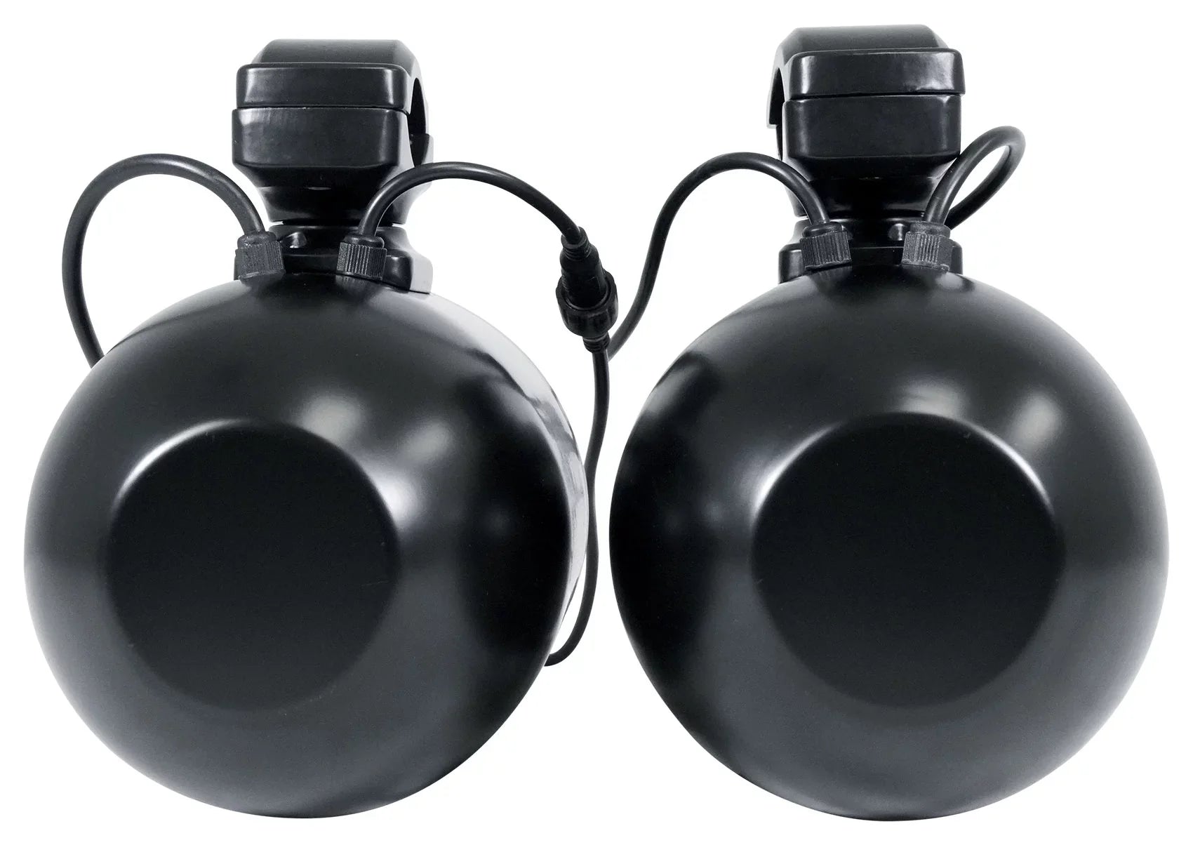 (2) Memphis Audio RZR65FE Pods+LED Tower Speakers+Amp For 2014+ Polaris RZR - Exclusive Design