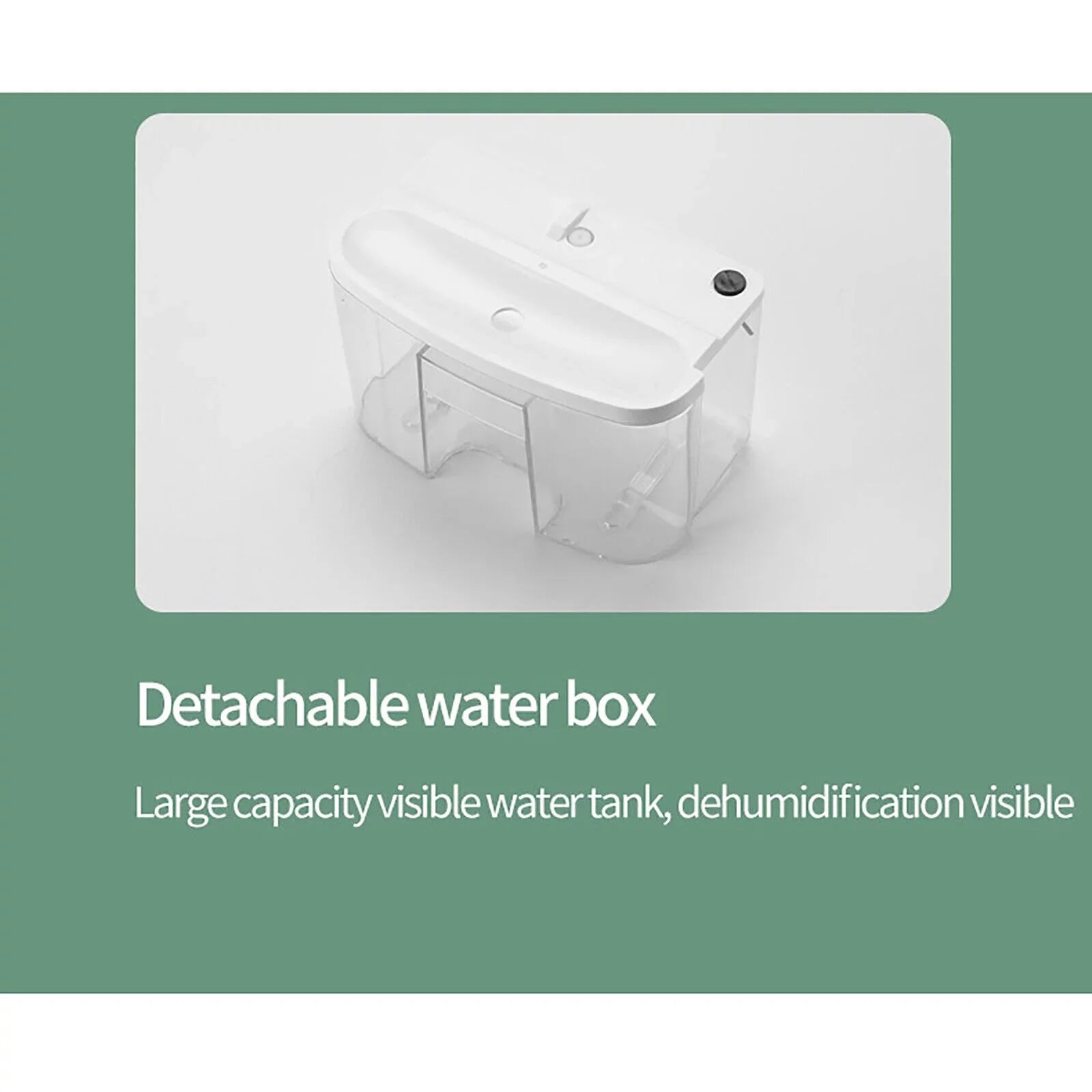 Stylish ZhdnBhnos Portable MIni Compact Dehumidifier Moisture Dryer w/ Drain Hose 2.5L Water Tank for Bedroom Caravan RV Garage