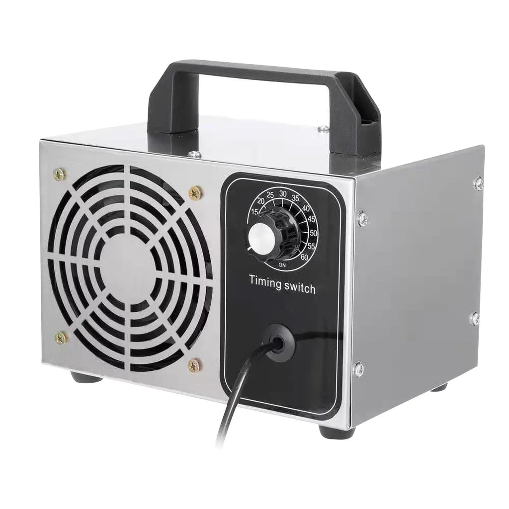 Stylish 28g/h Ozone Generator Machine - O3 Air Deodorizer for Home, Kitchen, Office, and Car Use