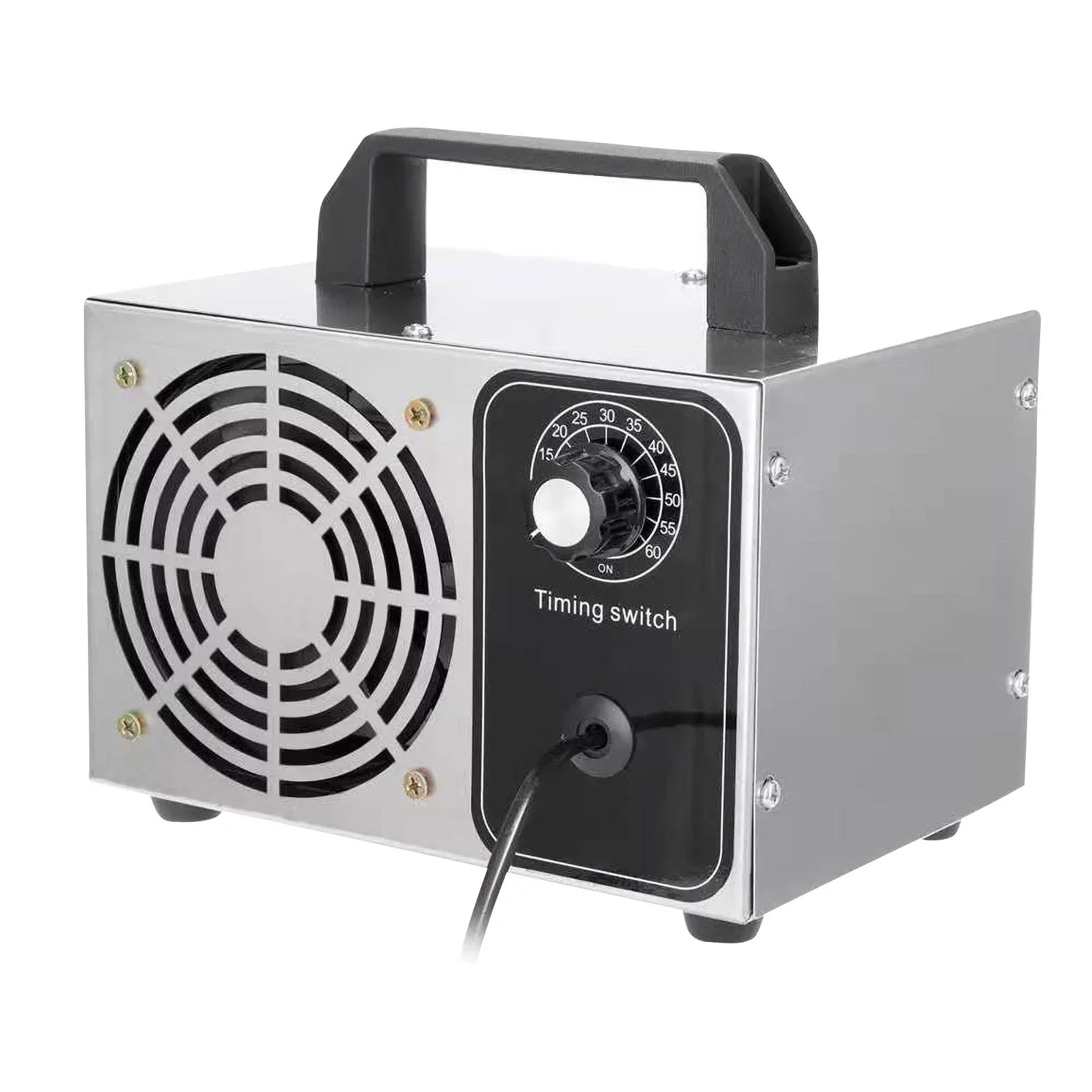 Stylish 28g/h Ozone Generator Machine - O3 Air Deodorizer for Home, Kitchen, Office, and Car Use