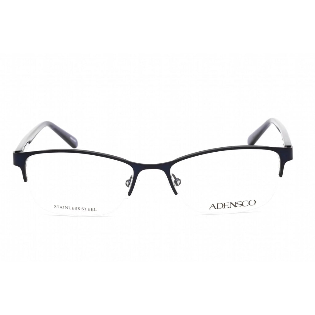 Stylish Adensco 230 Semi-Rimless Cat Eye/Butterfly Blue Eyeglasses