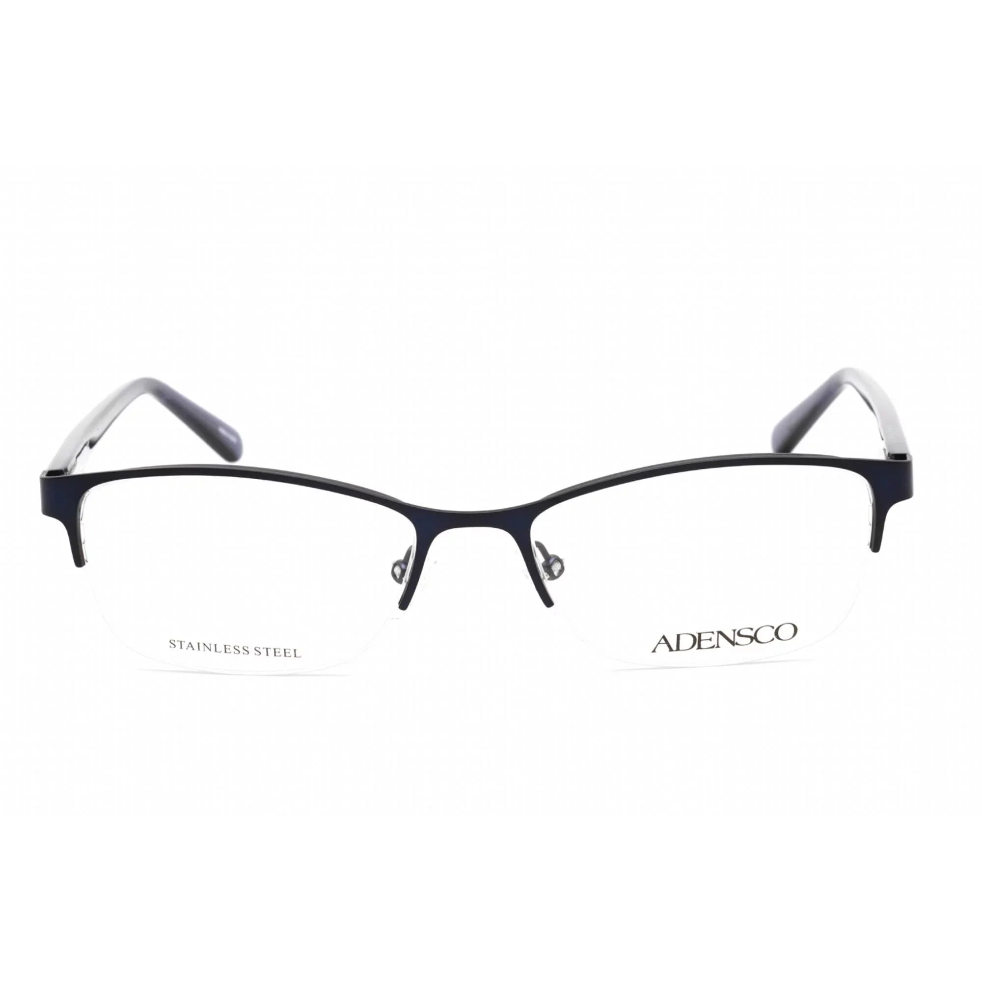 Stylish Adensco 230 Semi-Rimless Cat Eye/Butterfly Blue Eyeglasses
