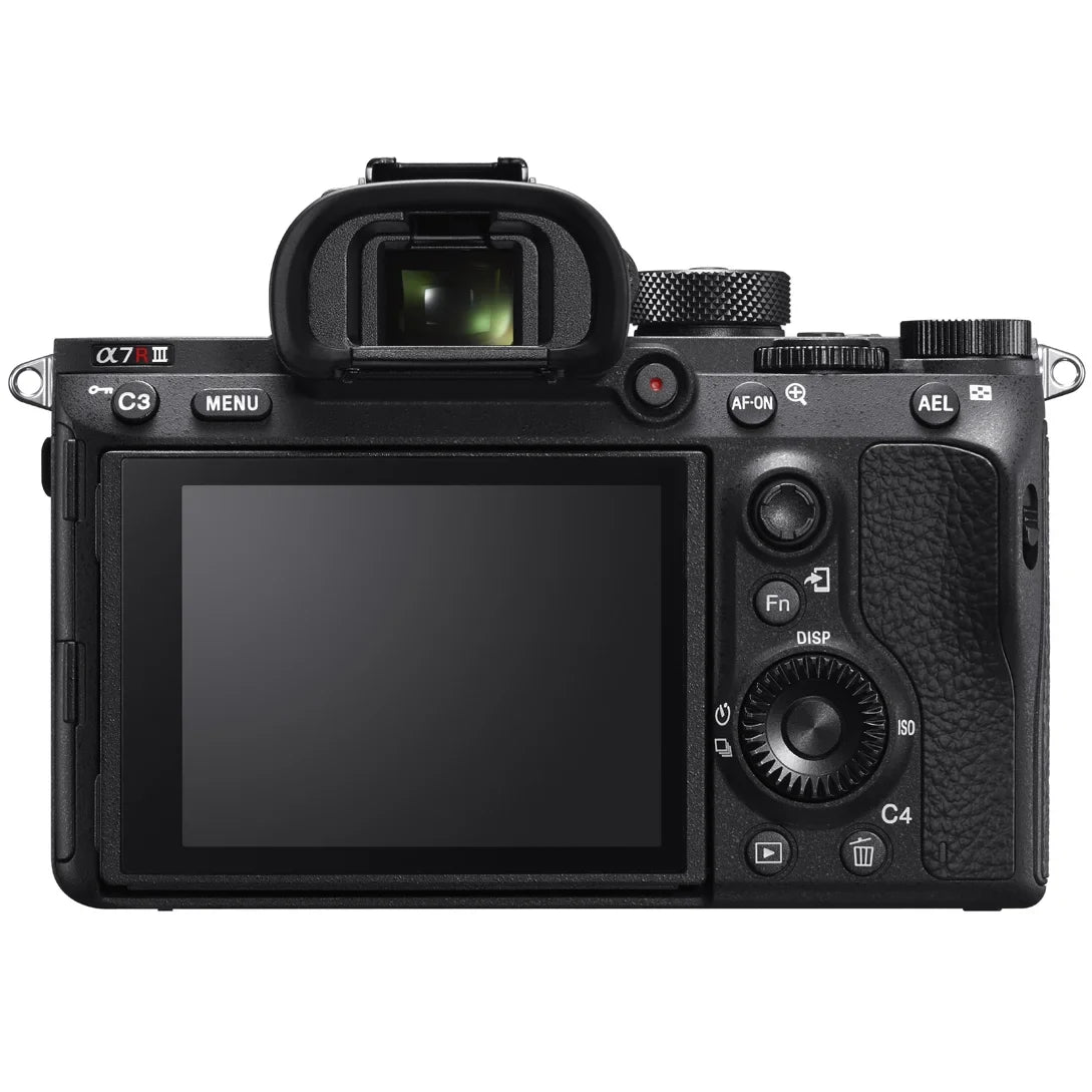 Sony a7R III Full Frame Mirrorless Camera Body ILCE-7RM3A/B Bundle with Tamron 28-75mm F2.8 Di III VXD G2 Lens A063 + Deco Gear Bag + Extra Battery & Dual Charger+ 64GB Card+ Tripod & Kit Accessories - Exclusive Design