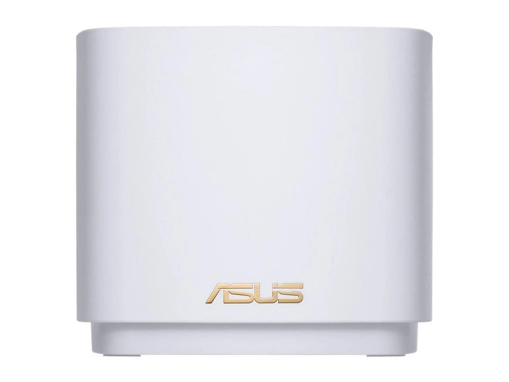 Stylish ZenWiFi AX1800 Dual-Band Mesh WiFi 6 System (XD4) - 3 Pack White, coverage up to 4,800 sq.ft & 25+ devices, 1800Mbps, AiMesh, Lifetime Free Internet Security, Parental Control, Easy Setup