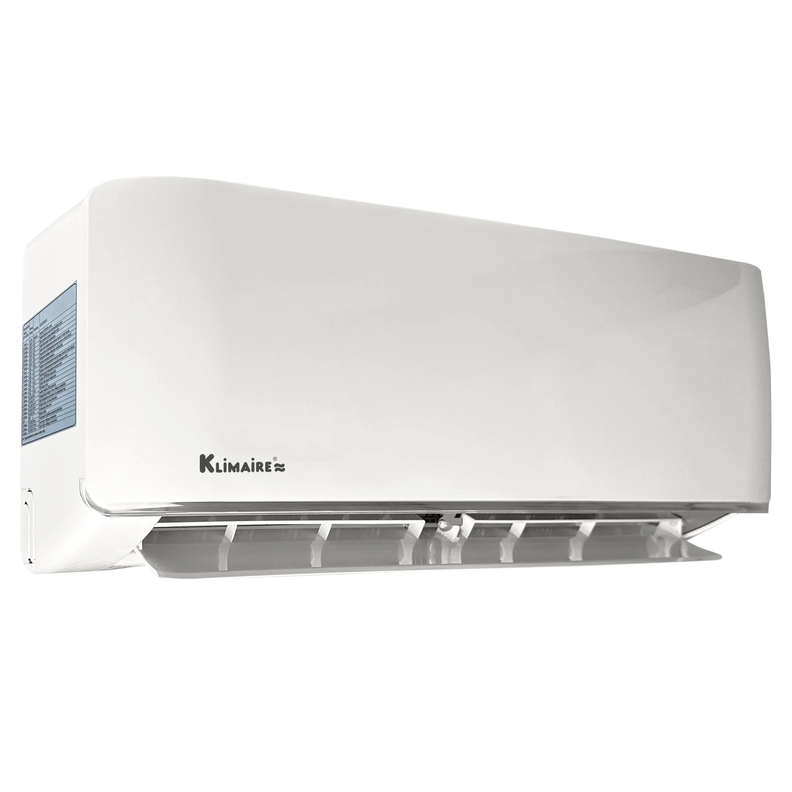 Klimaire 9,000 Btu 21.5 SEER2 Ductless Mini-Split Heat Pump Air Conditioner up to 400 sq. ft. - Exclusive Design