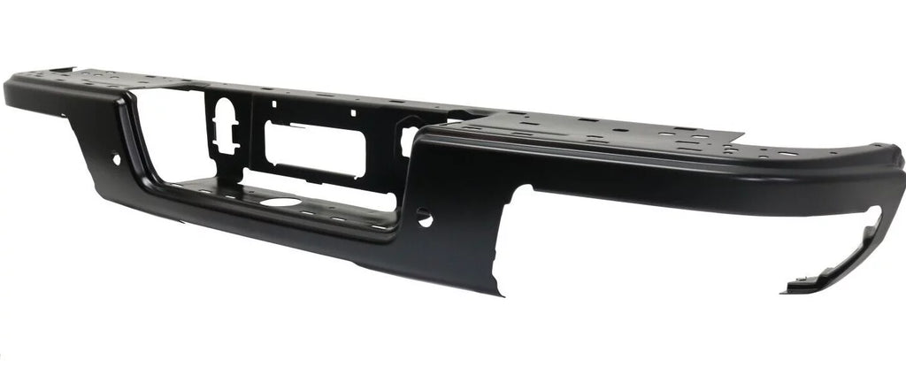 2019 2020 2021 2022 GMC Canyon Rear Bumper Face Bar (Black/ Paint to Match. with Parking Sensor)