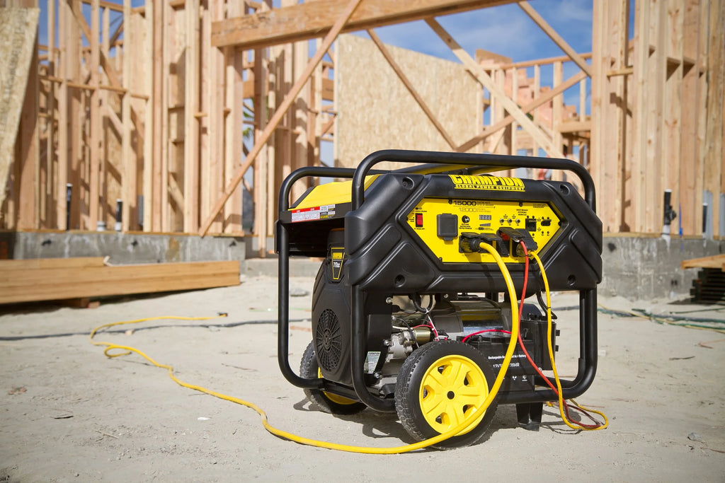 Champion Power Equipment 15,000/12,000 Watts Portable Generator with Electric Start and Lift Hook - Exclusive Design
