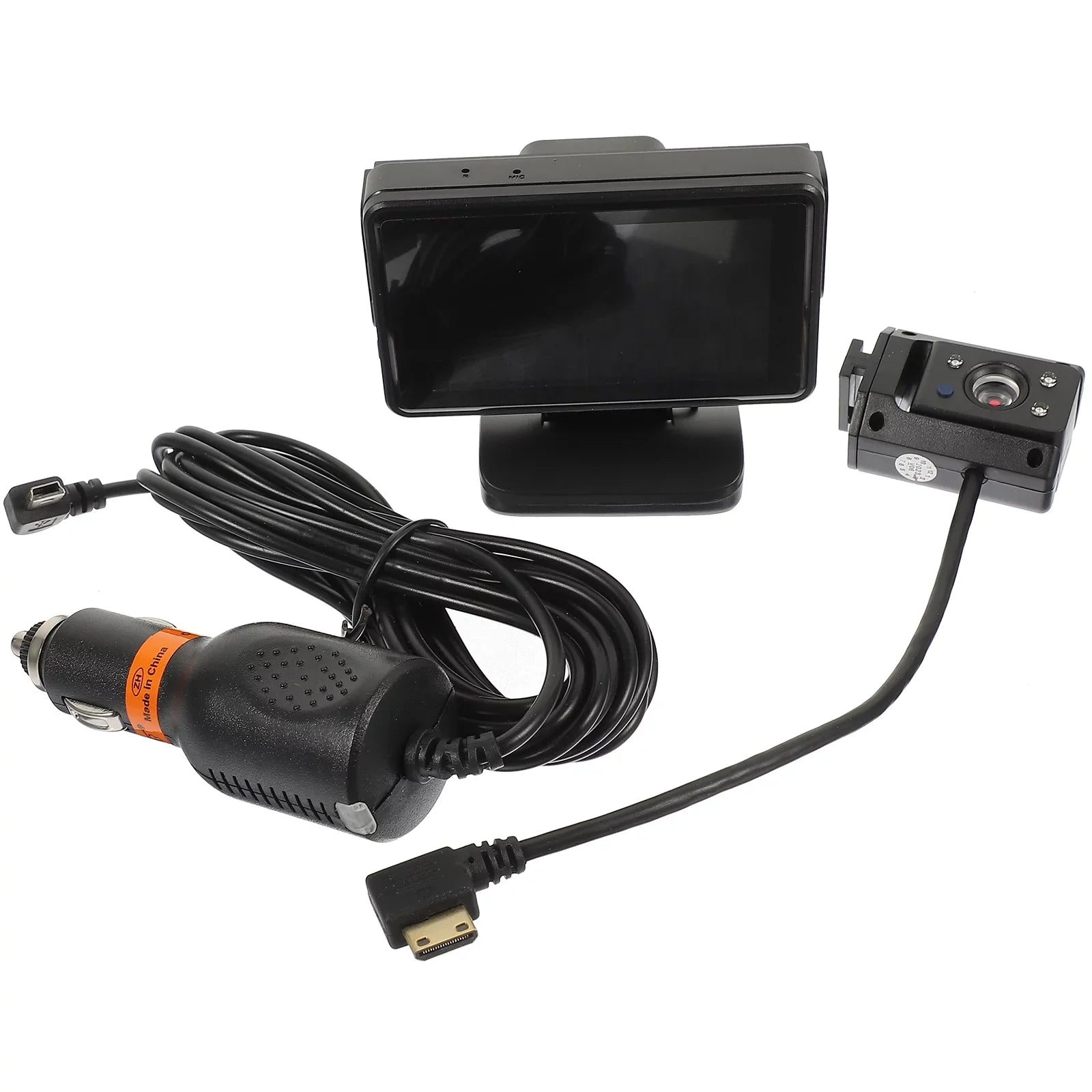 Stylish Cheefull 1080P Car Video Recorder Camera, Vehicles Recorder Driving Recorder Camera Dual Lens Car Reverse Camera